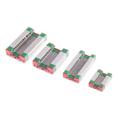 MGN12H MGN12C MGN12 12mm Miniature Linear Rail Slide Guide Block 1Pcs(MGN12C Red Green) in Saudi Arabia