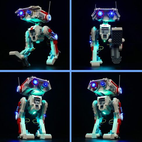 مجموعة إضاءة LED VONADO متوافقة مع BD-1 Lego 75335 - إضاءة DIY، ديكور إبداعي - إصدار مطور in Saudi Arabia