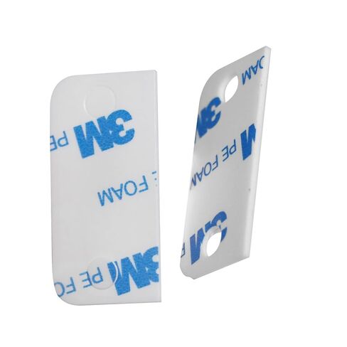 12 Pack Adhesive Replacement Tape for Ring Alarm Contact Sensors 2nd Gen, Pre-Cut Double-Sided Tape for Door, Window, Wall Alarm Sensors, Easy Installation in Saudi Arabia