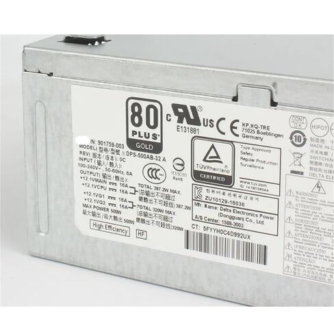 محول التيار الكهربائي لـ DPS-500AB-32A Z2 800 880 G3 G4 500W 901759-003 PA-4501-1 DPS-500AB-36 مصدر محول PSU in Saudi Arabia