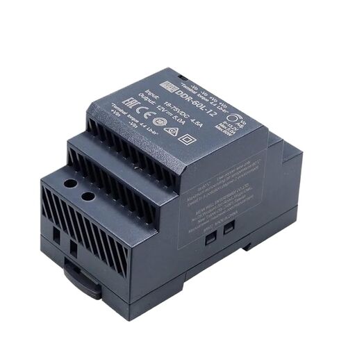 DDR-60L-24 60W DIN نوع السكك الحديدية DC-DC محول DDR-60L 24V 2.5A in Saudi Arabia