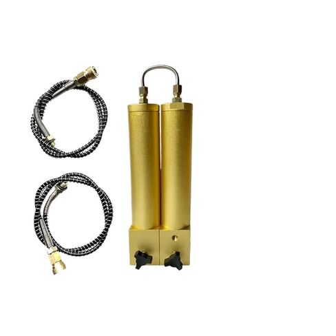 4500PSI 300Bar Compressor Oil Water Separator High Pressure Filter Two Stage Filter Air Filter for Scuba Diving(L286mm Safety Valve) in Saudi Arabia
