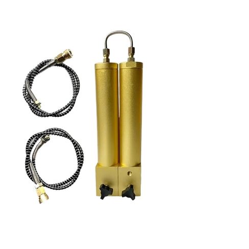 4500PSI 300Bar Compressor Oil Water Separator High Pressure Filter Two Stage Filter Air Filter for Scuba Diving(L286mm Safety Valve) in Saudi Arabia