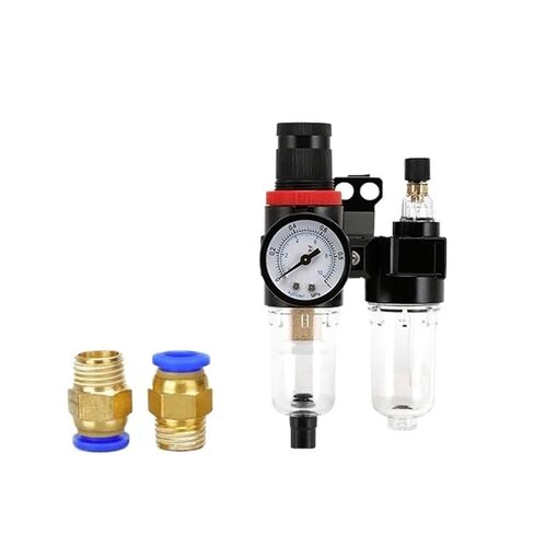AFC2000 1/4 Air Compressor Oil-Water Separator Filter Regulator Trap Spray Gun Pressure Reducing Valve(AFC-EU- SM+PM) in Saudi Arabia