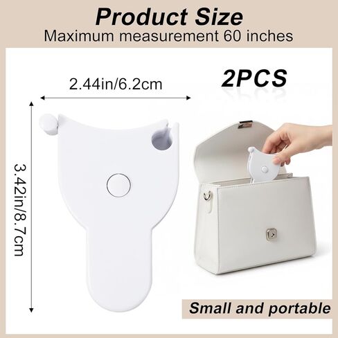Body Measuring Tape for Body Measurements Waist Measure Fitness Tape Measure for Weight Loss Waist Bust Arms Hip Measurement Suitable Fitness Enthusiasts, 60 Inches Long in Saudi Arabia