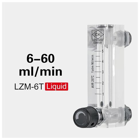 LZM-6T Flow Meter Panel Mounted Adjustable(6-60ml-min) in Saudi Arabia