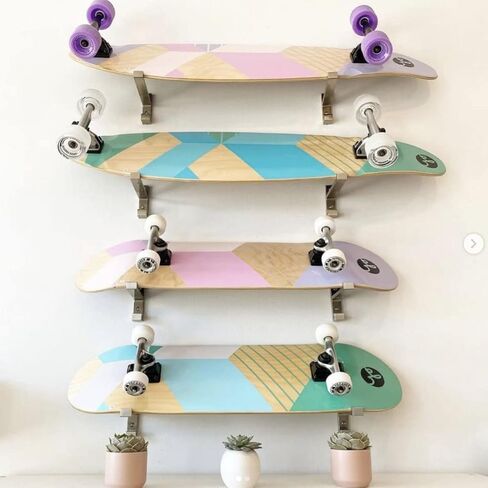 لوح تزلج وأسطح Yocaher Kicktail concave Pro Longboard Complete Cruiser Freeride (كامل - Kicktail - أرجواني هندسي) in Kuwait