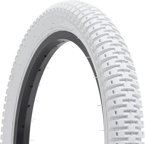 YUNSCM 2-PCS 14" White Bike Tires 14x1.95/53-254 Compatible with All-Terrain Kid Bike 14 x 1.95 Bicycle Tires (Y-1025) in Saudi Arabia