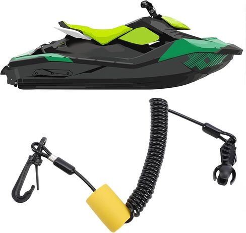 Safety Lanyard Key Cord and Clip 278002843 Waterproofing Replacement for SeaDoo Spark 900 in Saudi Arabia