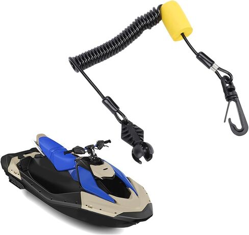 Safety Lanyard Key Cord and Clip 278002843 Waterproofing Replacement for SeaDoo Spark 900 in Saudi Arabia