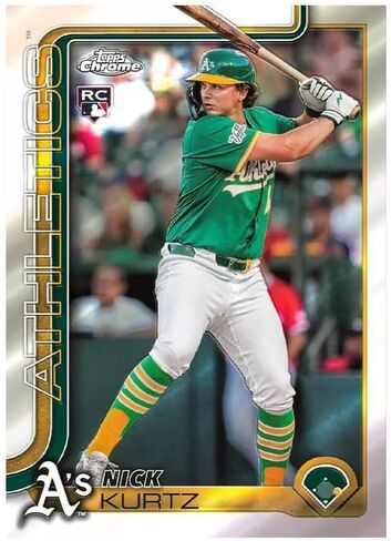 Topps 2025 MLB Chrome Updates Baseball Trading Card Mega Box in Saudi Arabia