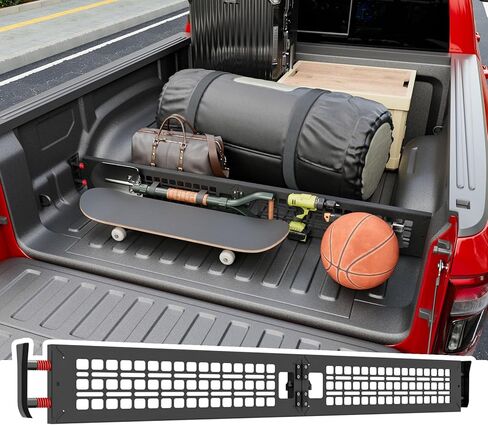 Truck Bed Divider Compatible with 2024-2026 Ford F150 Cargo Manager Molle Panel Truck Bed Organizer Replacement for 2024-2026 Ford F-150 Accessories in Saudi Arabia