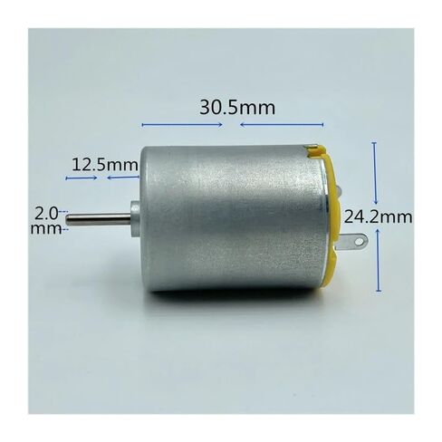 RP-280CN-20120 24mm Round Electronic Starter DC 5V 6V 9V 12V 15600RPM High Speed Carbon Brush Electronic Starter DIY in Saudi Arabia