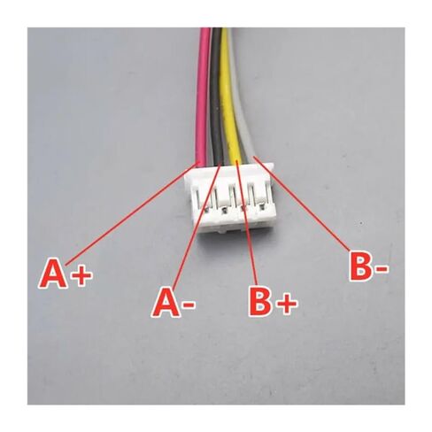 15BY Stepper Stepping Electronic Starter 2-Phase 4-Wire 18 Degree 20 Ohms with 19 Teeth 0.15 Modulus Copper Gear in Saudi Arabia