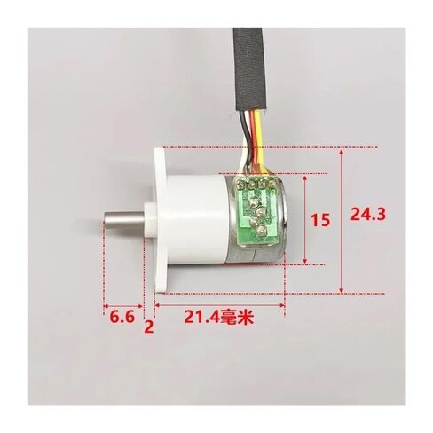 DC 5V 15mm 15BY Gear Stepper Electronic Starter 2-Phase 4-Wire Full Metal Gearbox Gear Stepping Electronic Starter DIY in Saudi Arabia