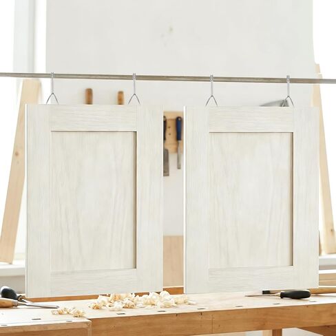 25 Pack Cabinet Door Painting Hangers Stainless Steel No-Drill Metal Painting Hanging Hooks Cabinet Door Brackets Easy to Apply Spray Drying Rack Clips for Wood Working Tools Accessories in Saudi Arabia