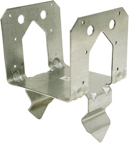 Simpson Strong-Tie PB66 PB Galvanized Non-Standoff Post Base for 6x6 (Pack of 10) in Saudi Arabia