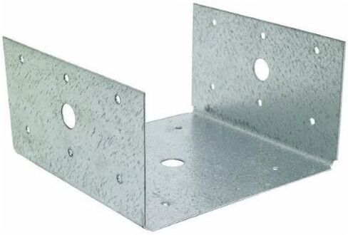 20 Pack Simpson Strong Tie BC60 6x6 Post Half Base in Saudi Arabia