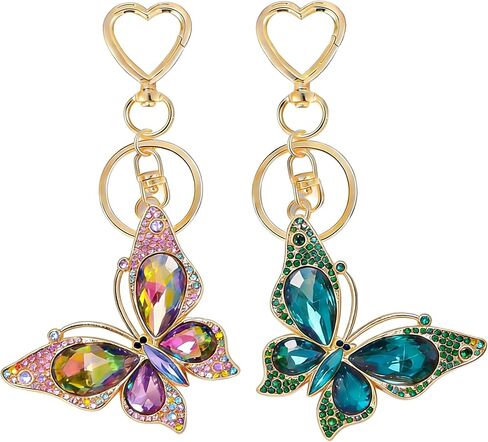 Shimmering Keychain for Women Girls,Sparkly Bag Charm & Car Pendant, Gift for Friends Daughter Loves in Saudi Arabia