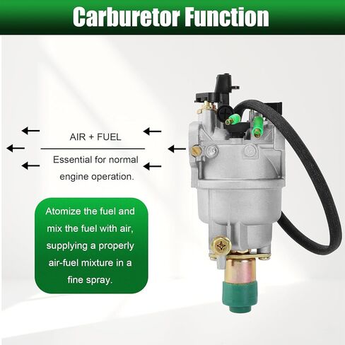 Carburetor Compatible with Kingcraft 1705 291cc 389cc 5000 5500 6000 6500 Watt Generator 1705-6000 1705-09 1705-11 1705-12 9HP 10HP 13HP 5KW 5.5KW 6KW 6.5KW in Saudi Arabia