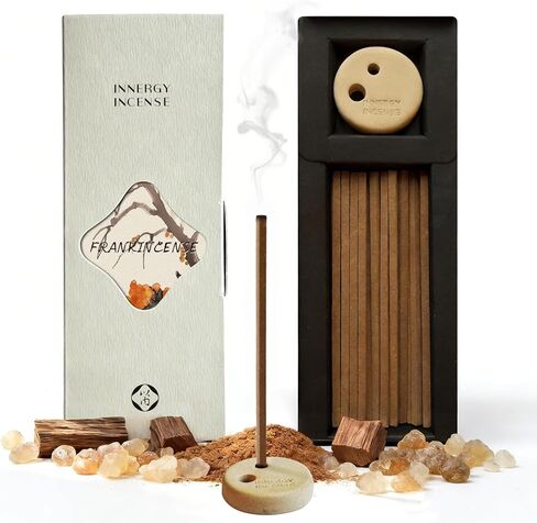 Rose Incense Sticks – All Natural Home Fragrance for Meditation & Relaxation, No Bamboo Core, 50 Count – Innergy in Saudi Arabia