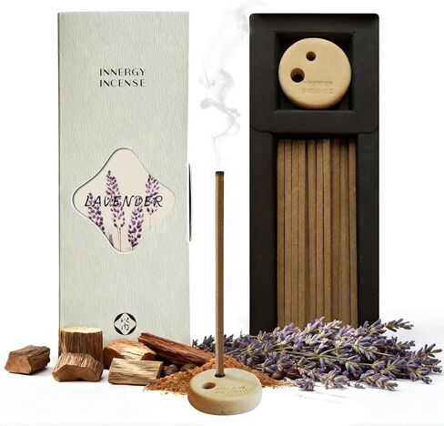 Rose Incense Sticks – All Natural Home Fragrance for Meditation & Relaxation, No Bamboo Core, 50 Count – Innergy in Saudi Arabia