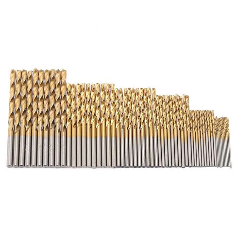 Twist Drill, 60Pcs Mini High Speed Steel Plating Straight Hand Twist Drill Bits Tool Great for Drilling Jobs and Mechanics Length Bits in Saudi Arabia