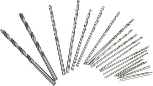 Micro Drill Bits Set HSS Straight Shank Mini Jewelry Watch PCB Crafts in Saudi Arabia
