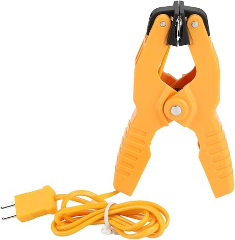 2 PCS Temperature Clamp Thermocouple Sensor K Type Pipe Clamp Sensor, Pipe Clamp Probe Thermocouple Sensor Temperature Thermocouple Clamp ~3/8-40~200℃ in Saudi Arabia