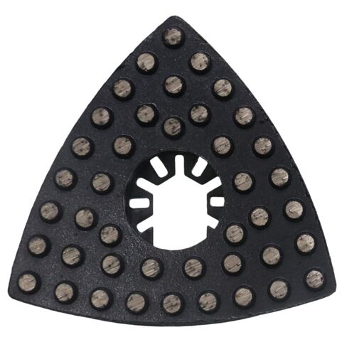 Oscillating Triangular Diamond Grinding Pads, 3 Inch Metal Bond Dots Grinding Disc for Edge Tight Corners, 30 Grit in Saudi Arabia