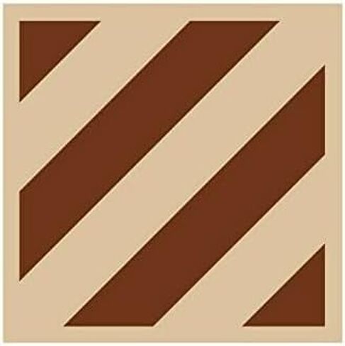 Sticker 3RD Infantry Division Desert Camo 2.5'' Decal United States Army Military for Car Truck Window Laptop Bumper US Flag in Saudi Arabia