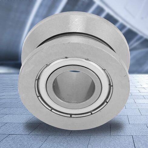 Kadimendium Durable V Groove Guide Roller Bearing and, LV202-41ZZ for Textile Machinery in Saudi Arabia