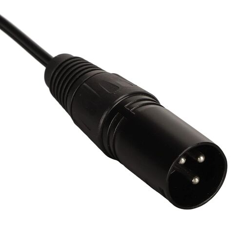 كابل مقسم XLR ذكر إلى 2 أنثى Y، موصل مطلي بالذهب 24 قيراط كابل صوت لتقليل الضوضاء إشارة واضحة 0.6 قدم 3 دبوس للميكروفونات للخلاطات in Saudi Arabia