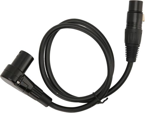 XLR to XLR Cable 2.5ft, HiFi Sound Balanced Wire for Microphone Speaker Mixer with Clear Sound and Stable Connection, Compatible with XLR Cable Devices in Saudi Arabia