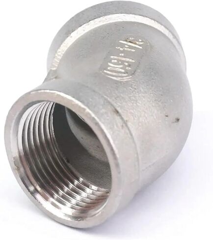 3/4 "BSPT أنثى الموضوع 304 الفولاذ المقاوم للصدأ 45 درجة الكوع وصلة أنابيب موصل الماء النفط الهواء in Kuwait