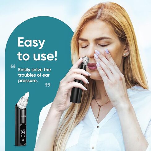 Eustachian Tube Unclogger - Ear Pressure Relief Device | Ear Pressure Relief for Flying & Diving | Ear Popper, Eustachian Ear Unclogger & Ear Ringing Relief Tinnitus in Saudi Arabia