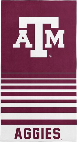 Northwest Texas A&M Aggies NCAA Striped Jacquard Beach Towel 36 x 72 Inches in Saudi Arabia