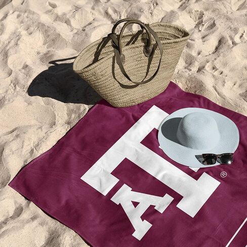 Northwest Texas A&M Aggies NCAA Striped Jacquard Beach Towel 36 x 72 Inches in Saudi Arabia