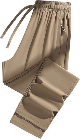 New Sports Stretch Fit Pants Women,Ultra Stretch Breathable Casual Wide Leg Pant Quicking Dry,Seniors,Over 50,Silk Ice in Saudi Arabia