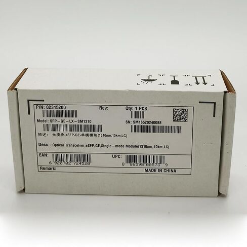 02315200 SFP-GE-LX-SM1310 eSFP Single-Mode 1310nm 10km Duplex LC Transceiver Optical Module in Saudi Arabia