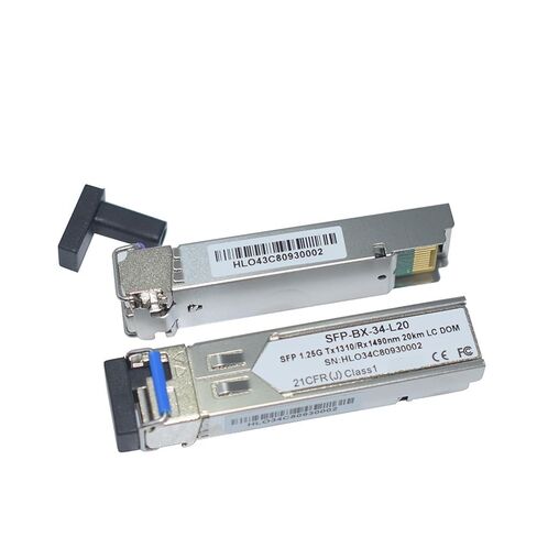1pcs 1.25G 1000Base 1310/1490nm 20km LC/SC SFP Transceiver GLC-BX-20KM(2 Pairs SC) in Saudi Arabia