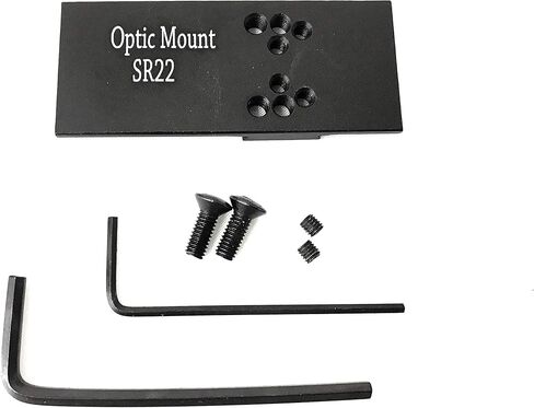 Ade Advanced Optics Mini RD3-006x Green Dot Reflex Sight for Ruger SR22 Pistol Mounting Plate That Replace Rear Sight in Saudi Arabia