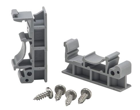 DIN Rail Mounting Clips and Screws, Pack of 10 Sets in Saudi Arabia