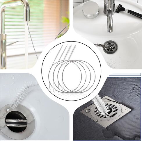 TIESOME 40" and 47" Straw Cleaner Brush, 4PCS Kegerator Feeding Tube Siphon Hose Sunroof Drain Refrigerator Drain in Saudi Arabia