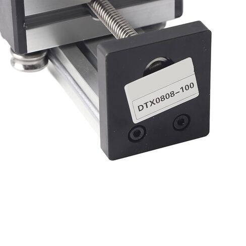 0808 Ball Screw Long Stage Actuator Guide Rail Nema17 42 Stepper Motor Aluminum Alloy Linear Motion Automation 100mm Effective Stroke Sliding Table (0808 Screw, Effective Range 100) in Saudi Arabia