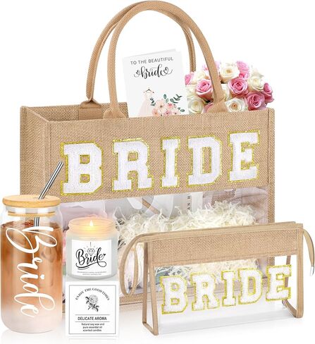 JoycuFF Bride Gifts, Bridal Shower Gift for Wedding Bachelorette Engagement, Wedding, Honeymoon, Beach, Travel in Saudi Arabia