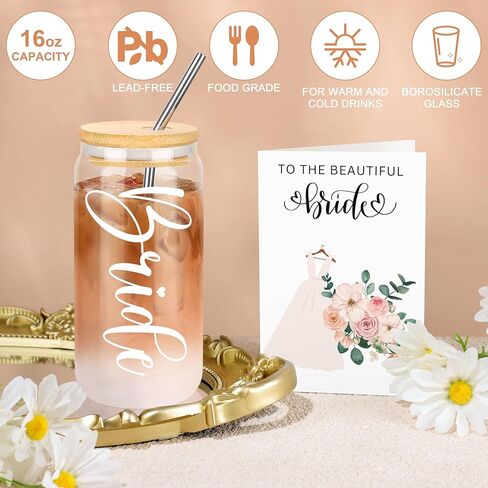 JoycuFF Bride Gifts, Bridal Shower Gift for Wedding Bachelorette Engagement, Wedding, Honeymoon, Beach, Travel in Saudi Arabia