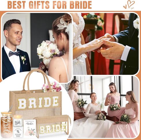 JoycuFF Bride Gifts, Bridal Shower Gift for Wedding Bachelorette Engagement, Wedding, Honeymoon, Beach, Travel in Saudi Arabia
