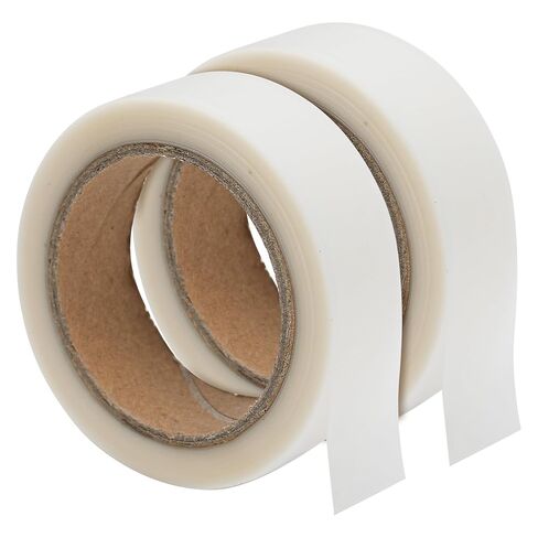 Tent Seam Tape, 2 Rolls, Total 131 Feet, Waterproof Tent Tape Repair, Iron On Hot Melt Seam Sealing, Clear Fusible Adhesive Tape for Fabric, Outdoor Camping Gear, Awning, Raincoats & Sportswear in Saudi Arabia