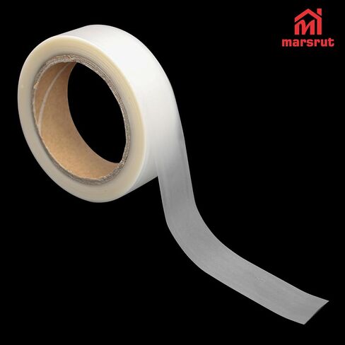 Tent Seam Tape, 2 Rolls, Total 131 Feet, Waterproof Tent Tape Repair, Iron On Hot Melt Seam Sealing, Clear Fusible Adhesive Tape for Fabric, Outdoor Camping Gear, Awning, Raincoats & Sportswear in Saudi Arabia